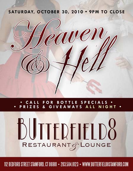 Butterfield 8 Stamford Heaven And Hell Halloween Party 2010